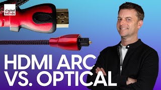 HDMI ARC vs Digital Optical TosLink  How to get the best sound [upl. by Ahsiekin]