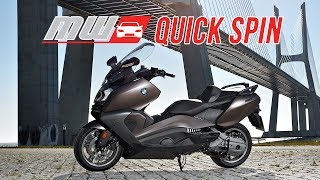 Quick Spin 2017 BMW C650 GT [upl. by Assiralc]