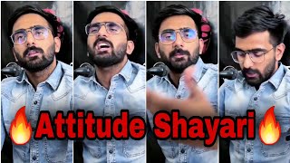 Vabby Attitude Shayari Video Vabby Shayari Status  Vabby 731  Vabby Song  Viral Videos  Shayari [upl. by Enajharas848]