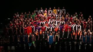 Noblesville Show Choir Showcase All Choir Finale [upl. by Eilatan]