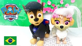 Patrulha Canina Casamento do Chase e Skye episodio em português Chase se casa com Skye [upl. by Ecirtemed]