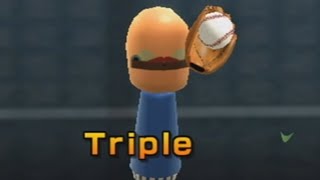 trying to get 3099 skill level in wii sports baseball but beef boss keeps giving up triples [upl. by Fatma466]