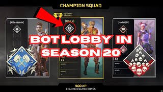 How To Get Into BOT LOBBIES In Apex Legends Season 20 [upl. by Trudey182]