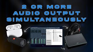 Using Multiple Audio Output Devices Simultaneously on Windows  FREE [upl. by Nospmas]