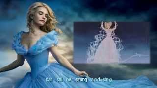 Sonna Rele  Strong Lyrics  Theme from CINDERELLA [upl. by Beitch]