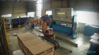 sheet metal bending centre with kuka robot [upl. by Burns]