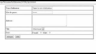 Tuto 11  Formulaire dinscription en HTML [upl. by Alecram827]