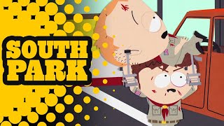 Jimmy and Timmy Have a Cripple Fight in the Parking Lot  SOUTH PARK [upl. by Ayek]