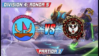 Heroes Lounge Ronda 5 Div 4 Nakkivene VS Pandamonium Parte 3 [upl. by Ahsitan]