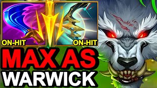 Wild Rift China Warwick Jungle  NEW Lethal Tempo Warwick Build Runes  Challenger Rank Gameplay [upl. by Siednarb]