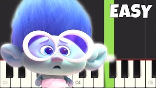 NSYNC  Better Place  EASY Piano Tutorial  Trolls Band Together Soundtrack [upl. by Ayk]