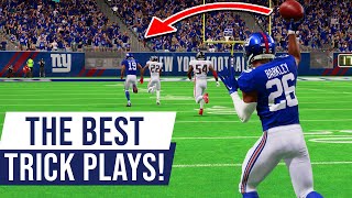 The BEST Trick Plays in Madden Trick Your Opponent [upl. by Milinda230]