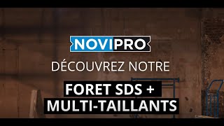 NOVIPRO Forêt SDS  Multi Taillants [upl. by Raine650]