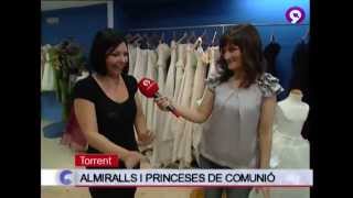 SARA TORTOSA  VESTIDOS DE COMUNION 2019 en Torrente Valencia  Trajes de Comunión 2019 [upl. by Trenna]