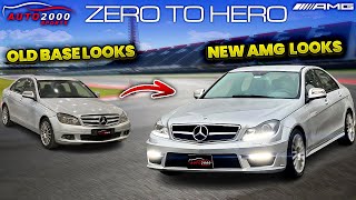 Mercedes Benz C Class W204 2009 to Benz C63 2012 Model Conversion By Auto2000Sports  AMG 🔥🔥 [upl. by Severson]