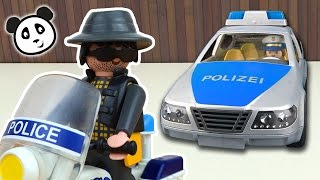 ⭕ Playmobil Polizei  Die Verfolgungsjagd  Pandido TV [upl. by Sylirama]