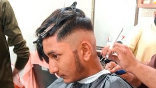 High Skin Fade With Line  Mid Fade HairCut for Man [upl. by Monagan]