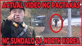 🔴 ACTUAL VIDEO ng PAGTAKAS ng SUNDALO ng NORTH KOREA  Jevara PH [upl. by Drobman]