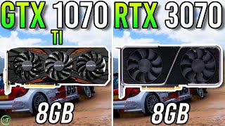 GTX 1070 Ti vs RTX 3070 8GB  Tested in 2023 [upl. by Arretak]