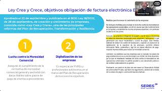 Webinar Facturación electrónica obligatoria entre empresas [upl. by Marjy938]