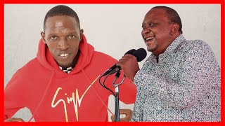 The Man Who Stopped President Uhuru Kenyattas Speech  DJ Jey254 [upl. by Innus]