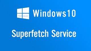 Superfetch là gì Cách tắt superfetch trên win 10  Windows 10 Tutorial  Technowvn [upl. by Ellene]