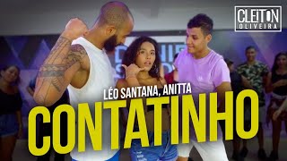 Contatinho  Léo Santana e Anitta COREOGRAFIA Cleiton Oliveira  IG CLEITONRIOSWAG [upl. by Atal]