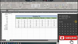 🔔 Create a Dynamic Calendar in Excel WITHOUT VBA  StepbyStep Tutorial 🔔 [upl. by Uoliram]