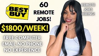 Fast Hire No Experience WFH I Computer Provided I BestBu Hiring 60 Remote Jobs 3050 hr [upl. by Pirzada]