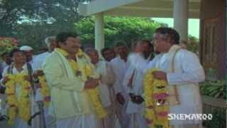 Nutan Prasad teaching manners to Kota  Collector Gari Abbai movie scenes  Nageshwar Rao Nagarjuna [upl. by Arihsan]