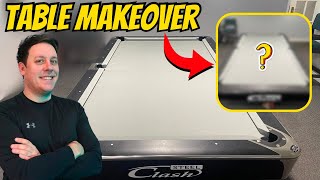 I Revamped My Pool Table Clash Steel Pro With Go Pro [upl. by Painter4]