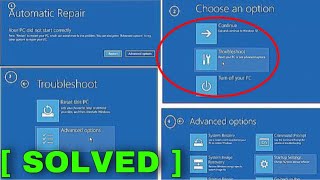 Your PC needs to be repaired Windows 1011  Fix UEFI Wont Boot [upl. by Silenay]