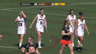 Lacrosse Flashback Brown vs Princeton 3814 [upl. by Omarr]