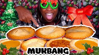 Which Pie Wins The Ultimate Pie Taste Test  HolidayMukbang [upl. by Ameyn]