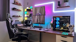 2024 PC Gaming Setup amp Console Gaming Setup Tour [upl. by Diaz122]