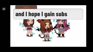 Hello  Im Arjeta a new gachatuber please follow and subscribe [upl. by Zwick]