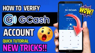 HOW TO VERIFY GCASH ACCOUNT 2023  GCASH TRICKS  HOW TO GET VERIFIED ON GCASH APP TUTORIAL 2023 [upl. by Suirred]