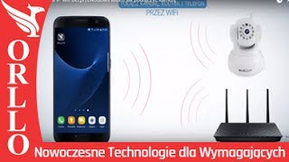 Kamera ip wifi bezprzewodowa jak podłączyć instrukcja Orllo [upl. by Glenden857]