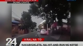 24 Oras Nakabisikleta nahitandrun ng kotse [upl. by Nomaid933]