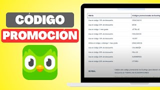 Cómo Encontrar El Código De Promoción De Duolingo  Actualizado [upl. by Nnaynaffit36]