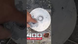 400 LEGEND vs Lead Plate 215 gr Power Point [upl. by Loughlin]