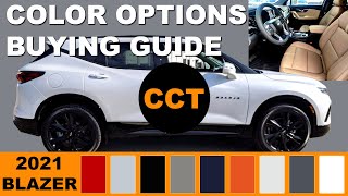 2021 Chevy Blazer  Color Options Buying Guide [upl. by Gies]