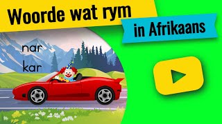 Leer rymwoorde ▶ Woorde wat rym in Afrikaans [upl. by Eiramik35]