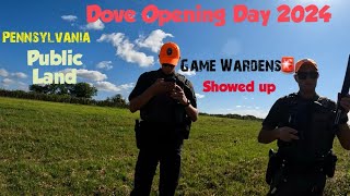 Dove Opening Day 2024 extra CROWDED Public Land Pennsylvania Game Wardens showed up [upl. by Ardehs]