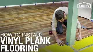 How To Install Waterproof Vinyl Plank Flooring  DIY Flooring Installation [upl. by Dougall223]