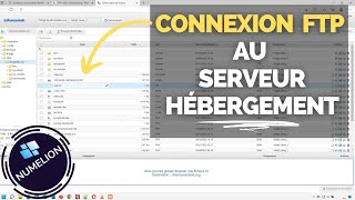 Se connecter à son Serveur FTP  Web amp Filezilla HEBERGEMENT WEB INFOMANIAK [upl. by Stockmon968]