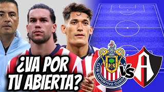 CHIVAS vs ATLAS FC  CÓMO y DÓNDE VER GRATIS EL PARTIDO HOY  CHIVAS HOY [upl. by Ynamreg]