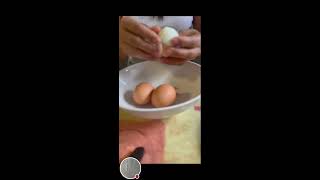 PEELING BOILED EGGS ANG CUTTING APPLE [upl. by Siddon]