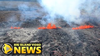 Kilauea Volcano Eruption Update Lava Filling Nāpau Crater Floor Sep 17 2024 [upl. by Katleen]