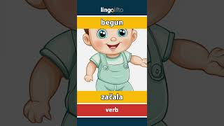 🇬🇧🇸🇰 begun  začala  vocabulary builder  learn English  naučme sa anglicky [upl. by Nemad]